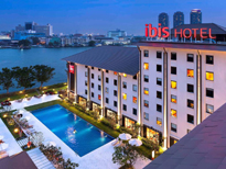 ibis bangkok riverside vue hôtel