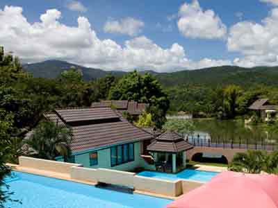 suansawan resort chiang mai piscine