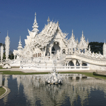 Voyage en circuit privé Triangle d'or et Chiang Mai  temple de Chiang Rai